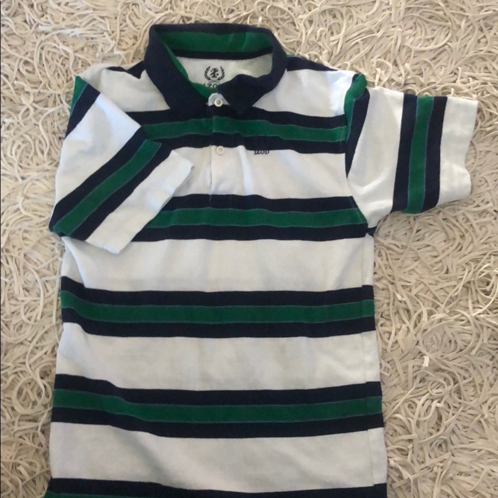 Izod XL striped polo